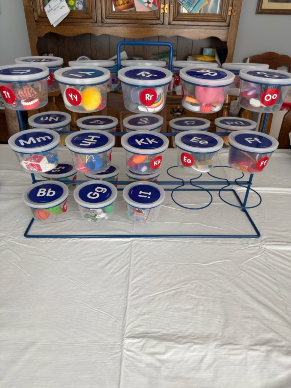 Teaching Tub Storage Rack